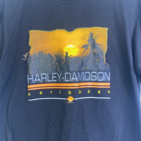 Harley Davidson - One Cool Bikers Island Aruba , Dutch Caribbean Lizard Bike LG - Picture 3 of 7